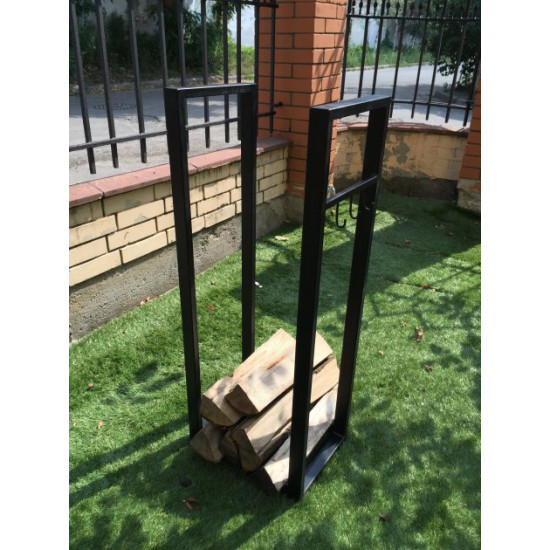 Firewood rack UaStal Black (2020001287185)