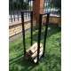 Firewood rack UaStal Black (2020001287185)