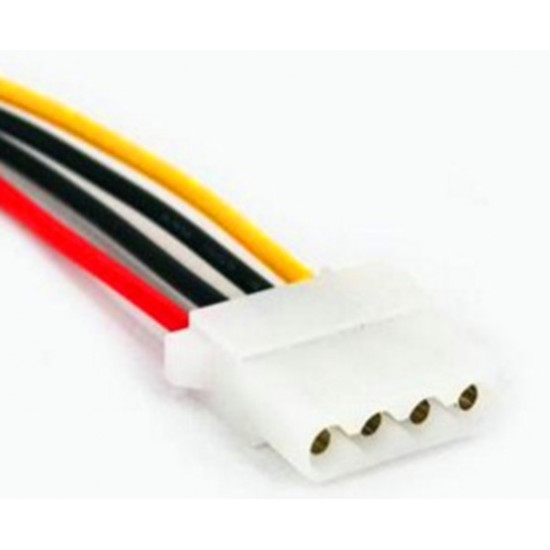  Кабель переходник 1x SATA 15 Pin -> MOLEX 18AWG(IDE 4pin) (537446730) Разноцветный