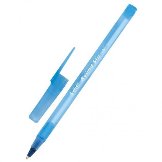 Set of ballpoint pens 60 pcs. Bic Round Stic, blue, 0.32 mm (bc921403)