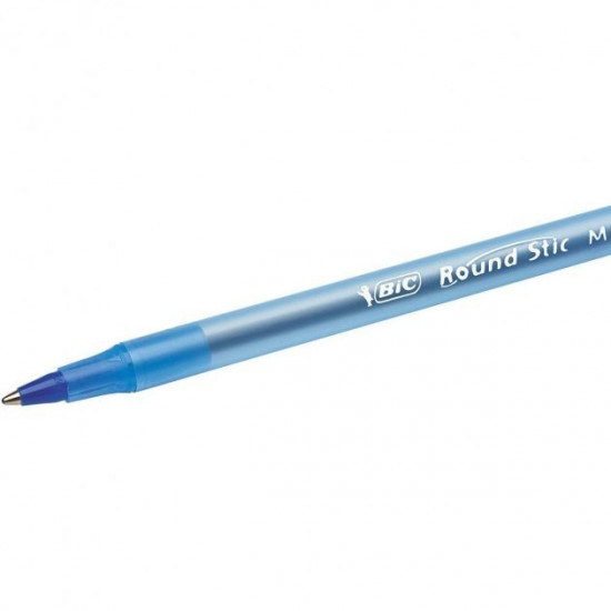 Set of ballpoint pens 60 pcs. Bic Round Stic, blue, 0.32 mm (bc921403)