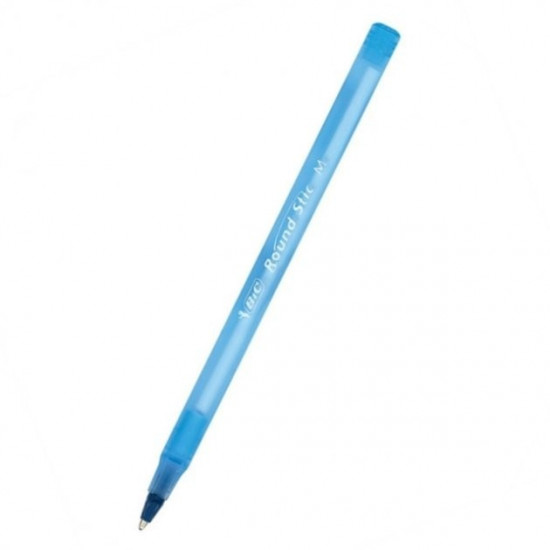 Set of ballpoint pens 60 pcs. Bic Round Stic, blue, 0.32 mm (bc921403)