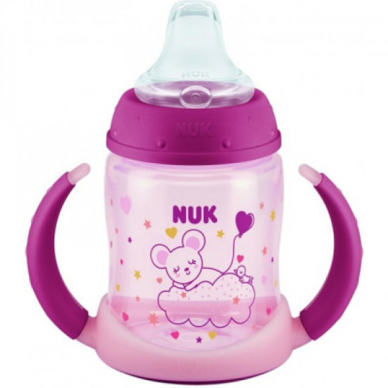  Бутылочка для кормления Nuk First Choice Мышонок, 150 мл, розовый (3952376)