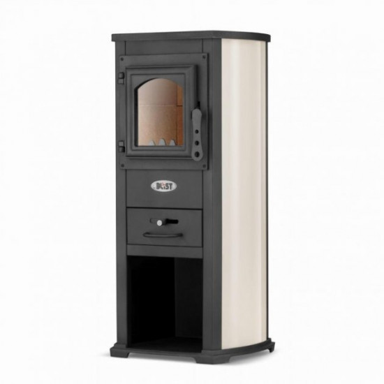 Cast iron stove BLIST Ekonomik Lux (beige)