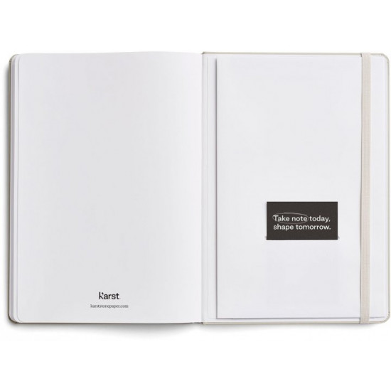 Notebook Karst Notebook A5 144 pages unlined Black (754169026868)