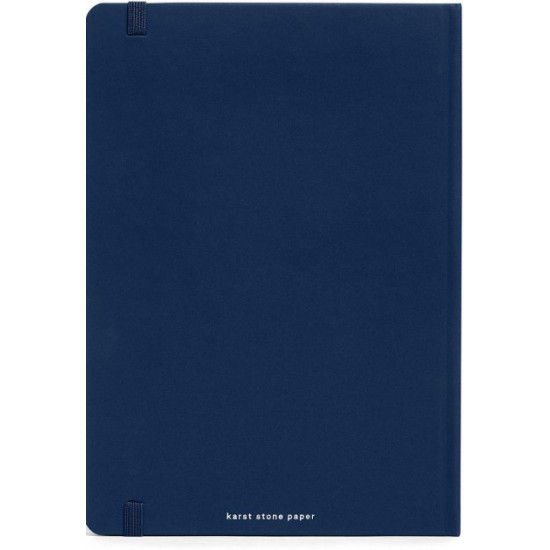 Notebook Karst Notebook A5 144 pages lined Dark blue (754169026899)