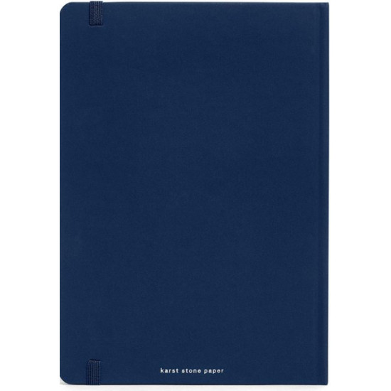 Notebook Karst Notebook A5 144 pages checkered Dark blue (754169026929)