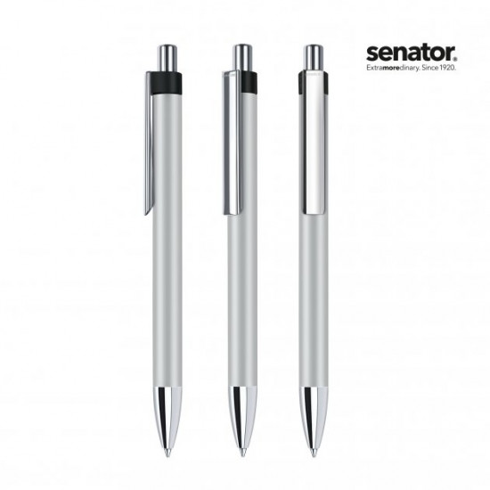 Ballpoint pen Senator Polar, silver (SN.3260 silver/black)