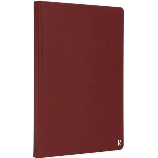 Notebook Karst Notebook A5 144 pages in Pinot Bordeaux check (754169026967)