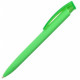 Kulkov pen with soft-touch surface UMA TRINITY K, lime, 1100133II