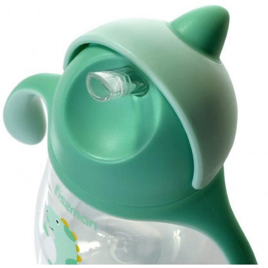 Children's bottle Fissman Babies Giraffe 260ml with handles (FN-6902)