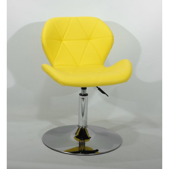 Chair Invar CH-BASE Eco leather Onder Mebli Yellow 12