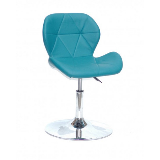 Chair Invar CH-BASE Eco leather Onder Mebli Turquoise 02