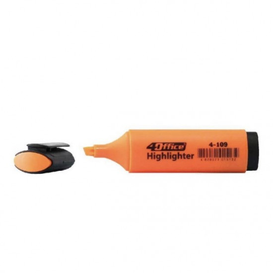 Text marker 1-5 mm 4office 4-109 Orange