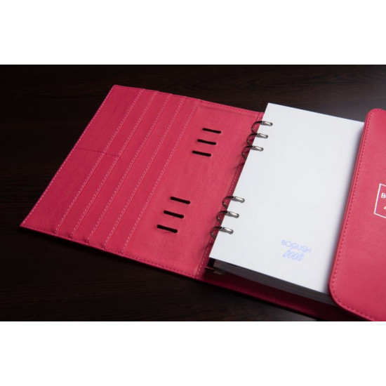 Planner BogushBook series Comfort model “Flamingo” (pink)