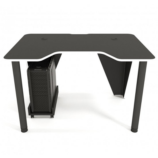 Gaming desk Ivar-140 Zeus black/white