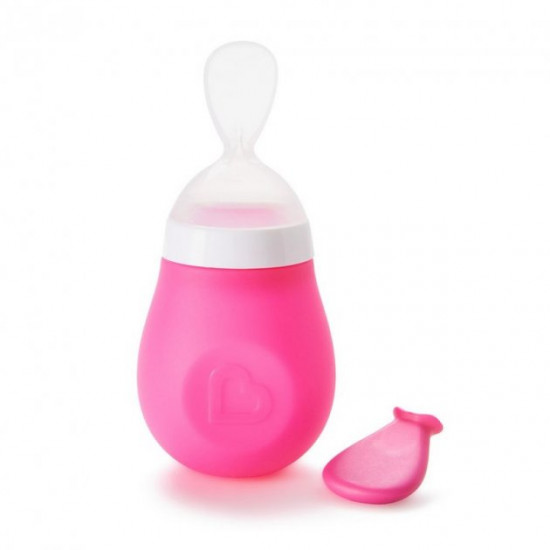 First MUNCHKIN Squeeze Spoon (pink)