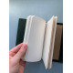 Notebook in leather cover Thin A6 format Green