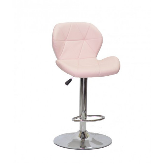 Chair Invar BAR CH-BASE Eco leather Onder Mebli Pink 63