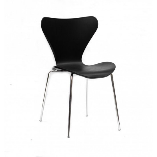 Chair Max Metal-2-CH Onder Mebli Black 04