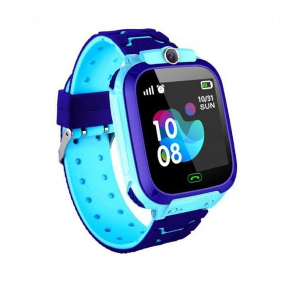 Дитячий Смарт Годинник Smart Baby Watch Q12 SIM / LBS Блакитний