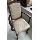 Dining chair with armrests Mix furniture Natalie dark walnut