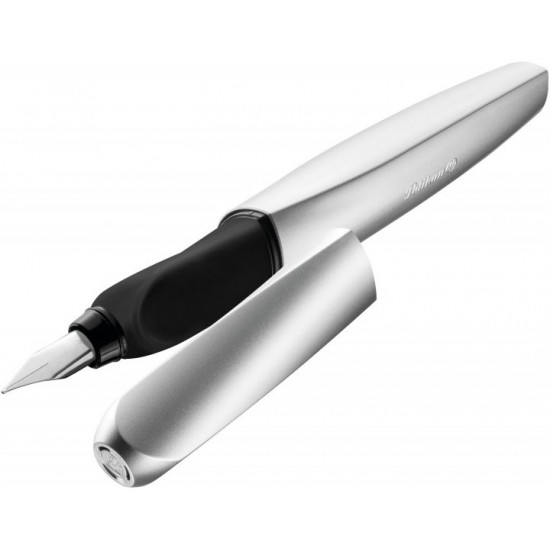 Fountain pen Pelikan Twist Classy Silver Silver body (947101)