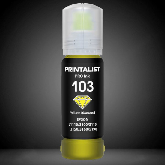 Ink for Epson L3151 PRINTALIST 103 Yellow 70g PL103Y