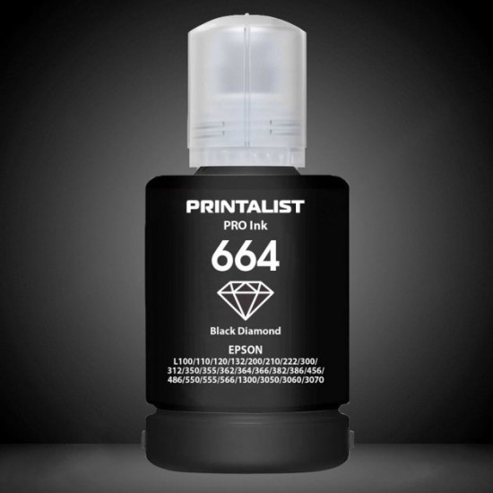 Ink for Epson L364 PRINTALIST 664 Black 140g PL664B