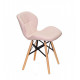 Chair Invar XXL Eco leather Onder Mebli Pink 63