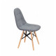 Chair Alex XXL Viscose Onder Mebli Gray K-11