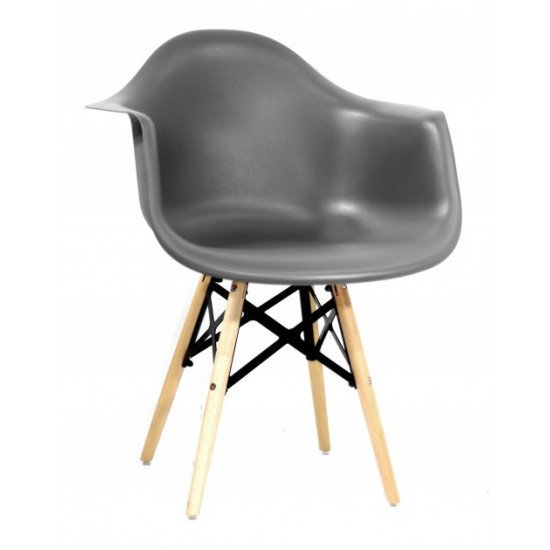 Chair Leon XXL Onder Mebli Gray 21