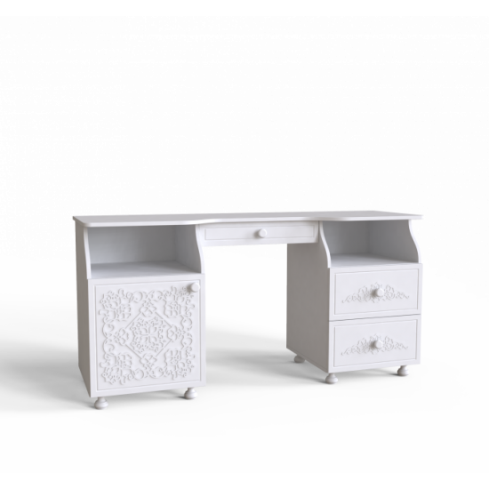 Dressing table Amelie Art In Head 1508x750x483 White Supermat