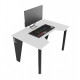 Gaming desk Gamer-1 Zeus black + white