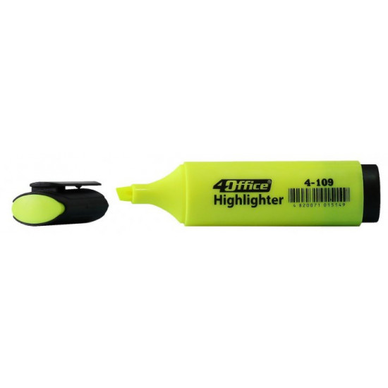 Text marker 1-5 mm 4office 4-109 yellow