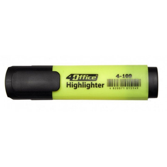 Text marker 1-5 mm 4office 4-109 yellow