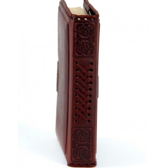 Diary binding made of genuine leather small Prezent Leather