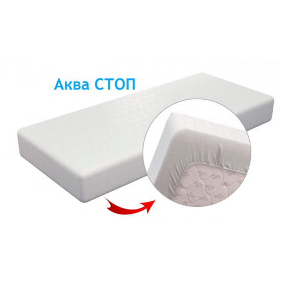 Waterproof mattress cover 90*200*25 Aquastop (17325) Sleep Well