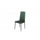 Upholstered dining chair with high back Onder Mebli VN-66-2 emerald velor