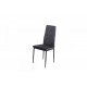 Upholstered dining chair with high back Onder Mebli VN-66-2 indigo velor