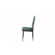 Upholstered dining chair with high back Onder Mebli VN-66-2 emerald velor