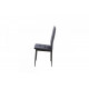 Upholstered dining chair with high back Onder Mebli VN-66-2 indigo velor