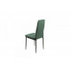 Upholstered dining chair with high back Onder Mebli VN-66-2 emerald velor