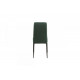 Upholstered dining chair with high back Onder Mebli VN-66-2 emerald velor