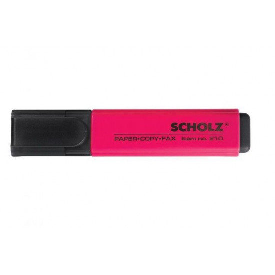 Text marker Scholz 1-5 mm Pink 210