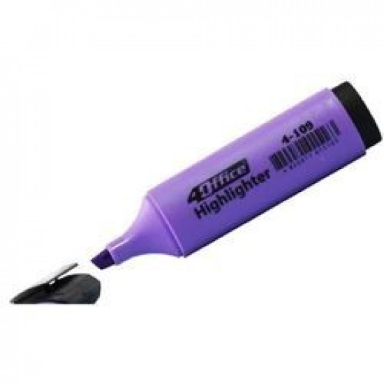 Text marker 1-5 mm 4office 4-109 purple