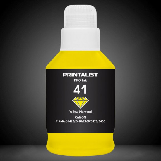 Ink for Canon PIXMA G1420 PRINTALIST GI-41 Yellow 190g PL41Y