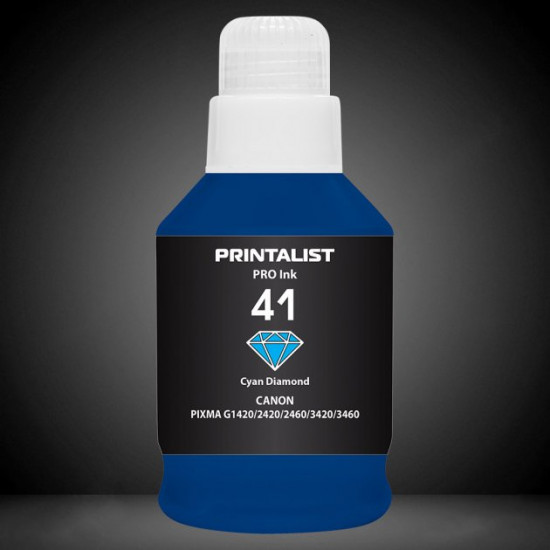 Ink for Canon PIXMA G1420 PRINTALIST GI-41 Cyan 190g PL41C