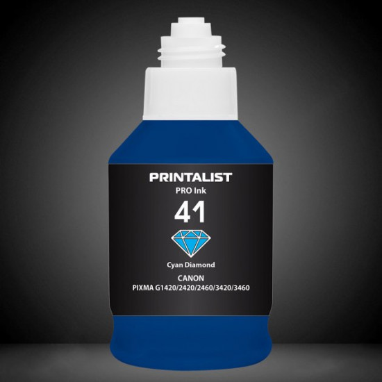 Ink for Canon PIXMA G1420 PRINTALIST GI-41 Cyan 190g PL41C