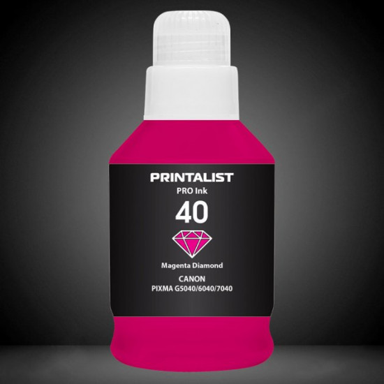 Ink for Canon PIXMA GM2040 PRINTALIST GI-40 Magenta 190g PL40M